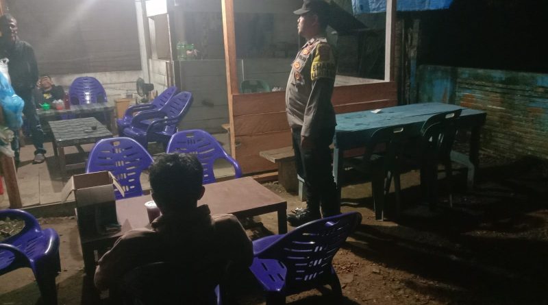 Patroli Malam Polsek Setia Bakti Ditingkatkan, Dua Personel Turun Jaga Kamtibmas