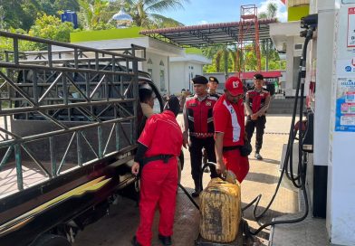 Tim Patroli Perintis Presisi Sat Samapta Polres Aceh Jaya Cek SPBU, Antisipasi Guantibmas dan Jaga Ketersediaan BBM