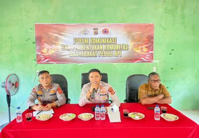 Penjabaran Perintah Kapolda, Polres Aceh Jaya Bentuk Komunitas Masyarakat Peduli Api Guna Cegah Karhutla