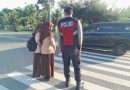 Sat Samapta Polres Aceh Jaya Laksanakan Strong Point untuk Wujudkan Kamseltibcarlantas
