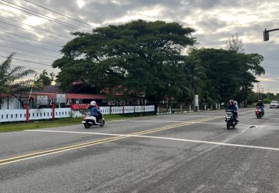 Satlantas Polres Aceh Jaya Laksanakan Strong Point Pagi, Ciptakan Lalu Lintas Aman dan Lancar