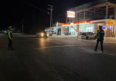 Patroli Malam Satlantas Polres Aceh Jaya Sasar Padang Datar, Antisipasi Pelanggaran dan Laka Lantas